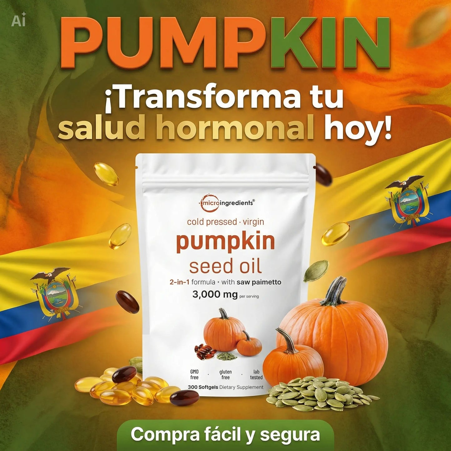 Recupera tu confianza desde la raíz con Pumpkin™